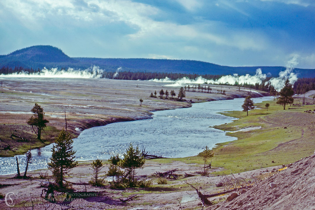 The Firehole River: Yellowstone National Park