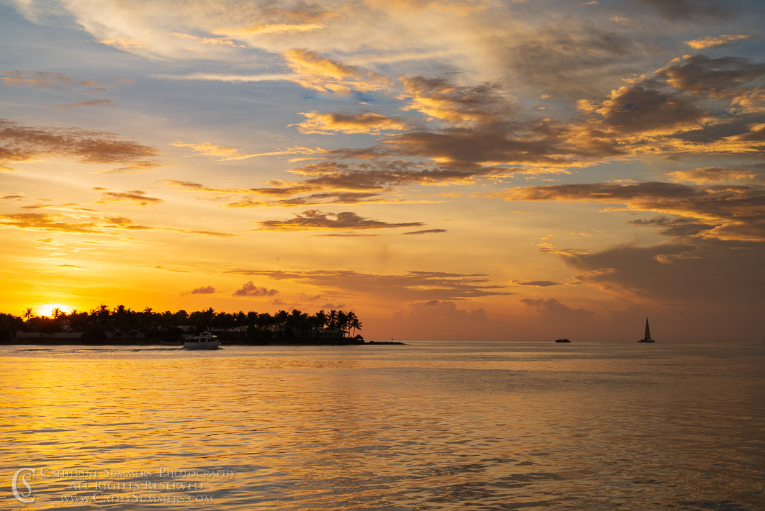 Sunset Over Sunset Key: Key West, Florida