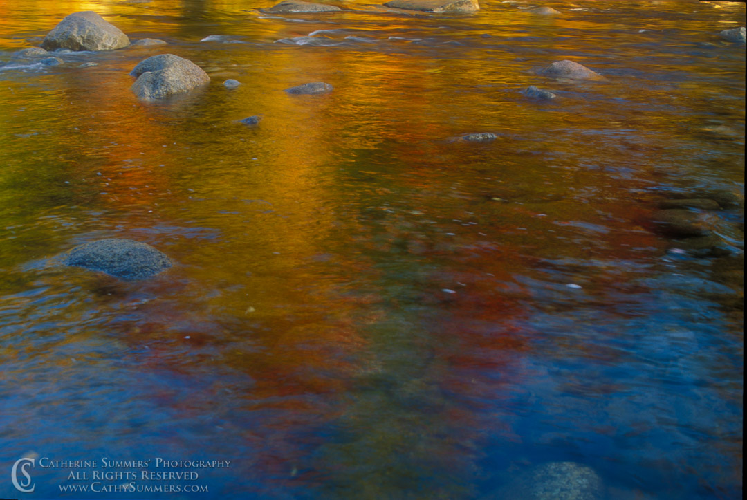 Fall Colors - Swift River Reflections #1: White Mountains, New Hampshire
