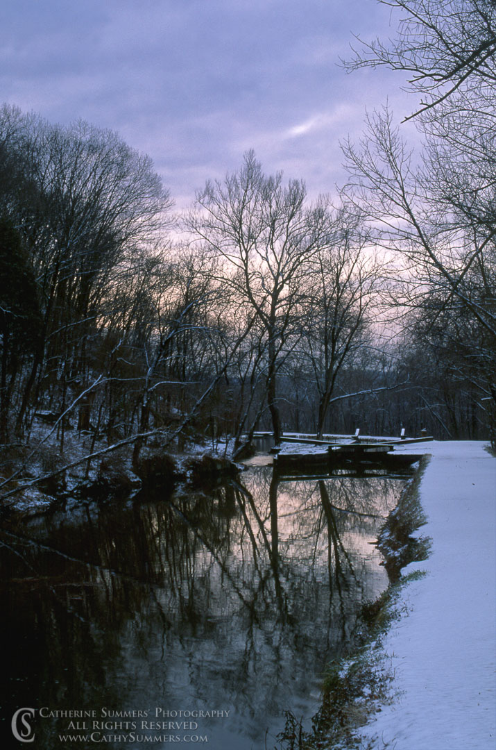 Winter Morning on the C&O Canal: C&O Canal National Historic Park