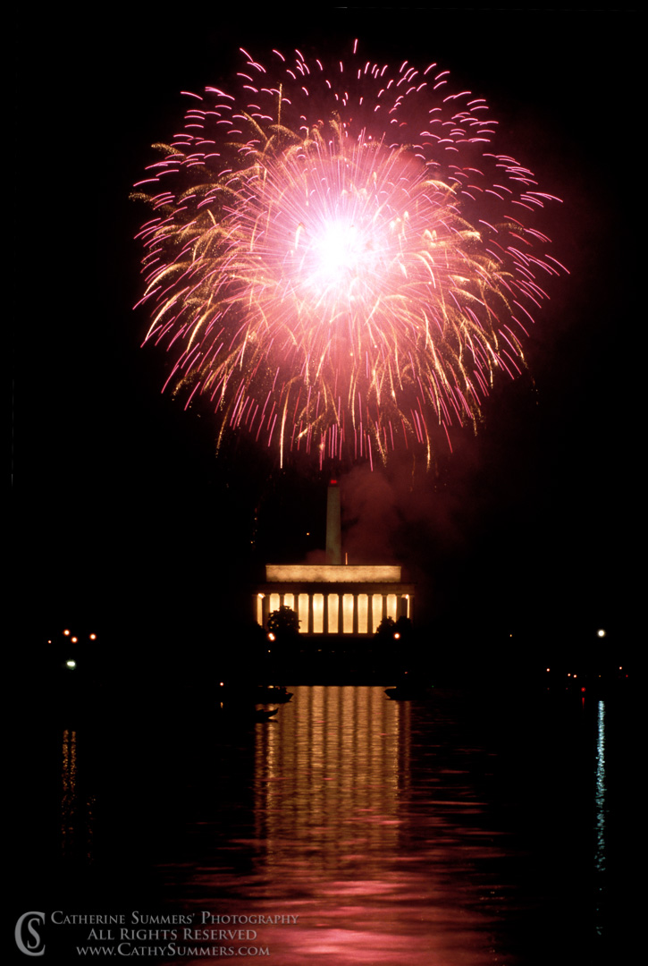 July 4th Fireworks and Reflections #1: Washington, DC