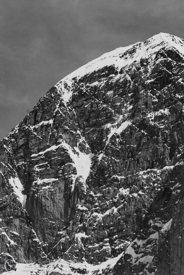 1983_Swiss_Alps_019_BW: vertical, black and white, grayscale, Eiger, North Face, White Spider, Black & White