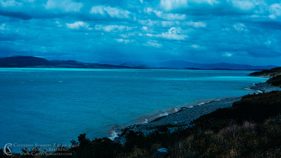 1988_NZ_003: clouds, horizontal, lake, mountains, New Zealand, South Island