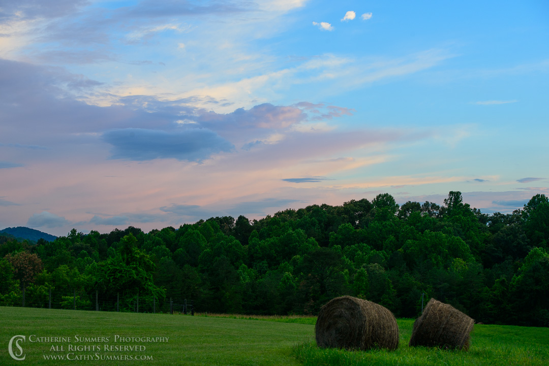 Summer Sunset in Albemarle County