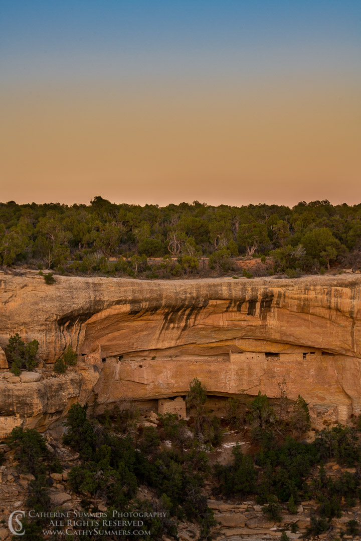 Sunset House and Sunset: Mesa Verde National Park