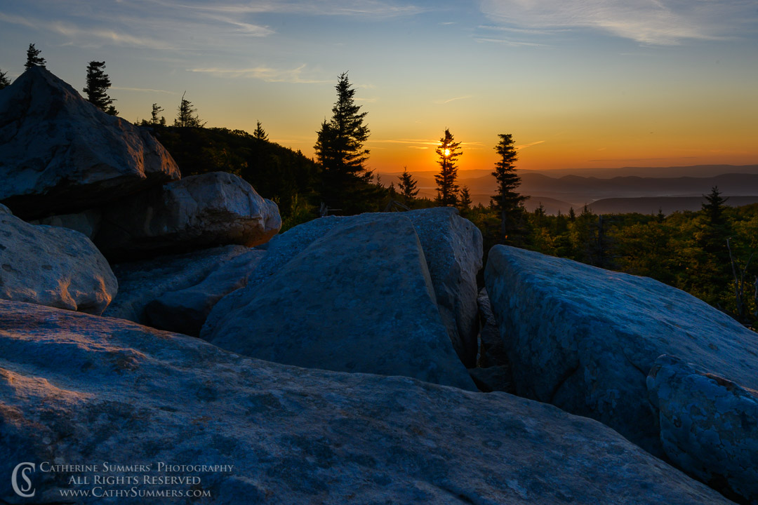Summer Sunrise at Bear Rocks