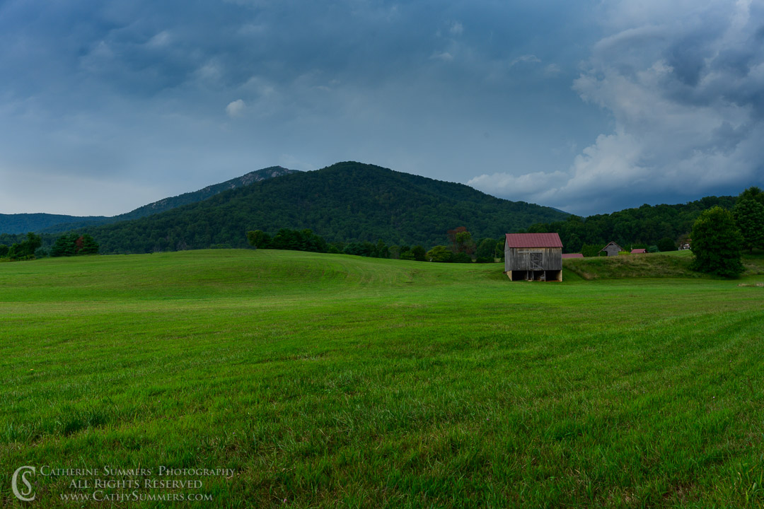 Storm Rolling Over the Blue Ridge Mountains Near Old Rag