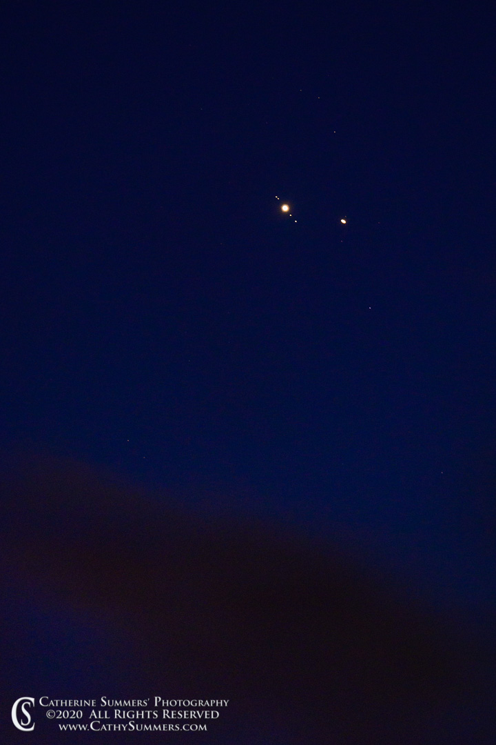 Jupiter and Saturn Conjunction - A Day Late