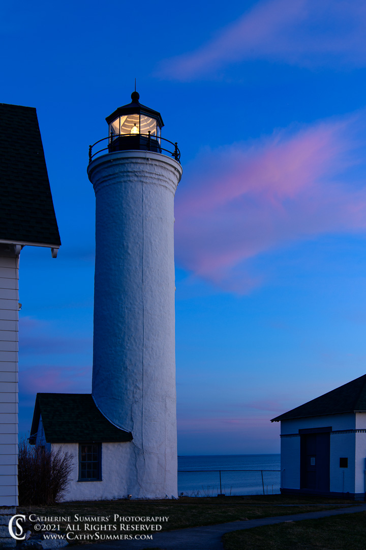Sunset at Tibbets Point Lighthouse