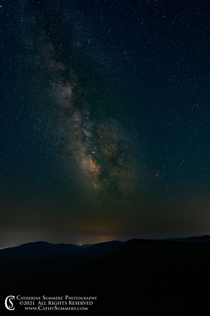 Milky Way From the Pinnacles Overlook on Skyline Drive