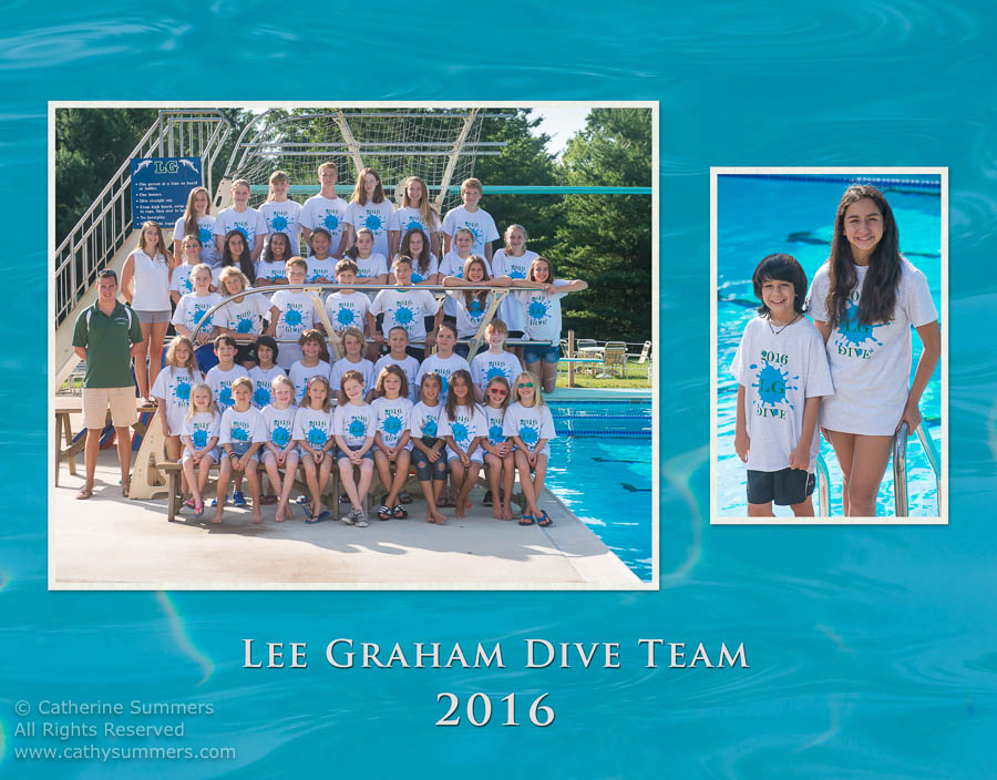 Dive Team Collage