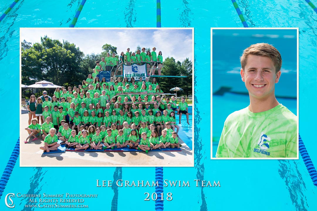 Senior Swimmer team Photo Collage