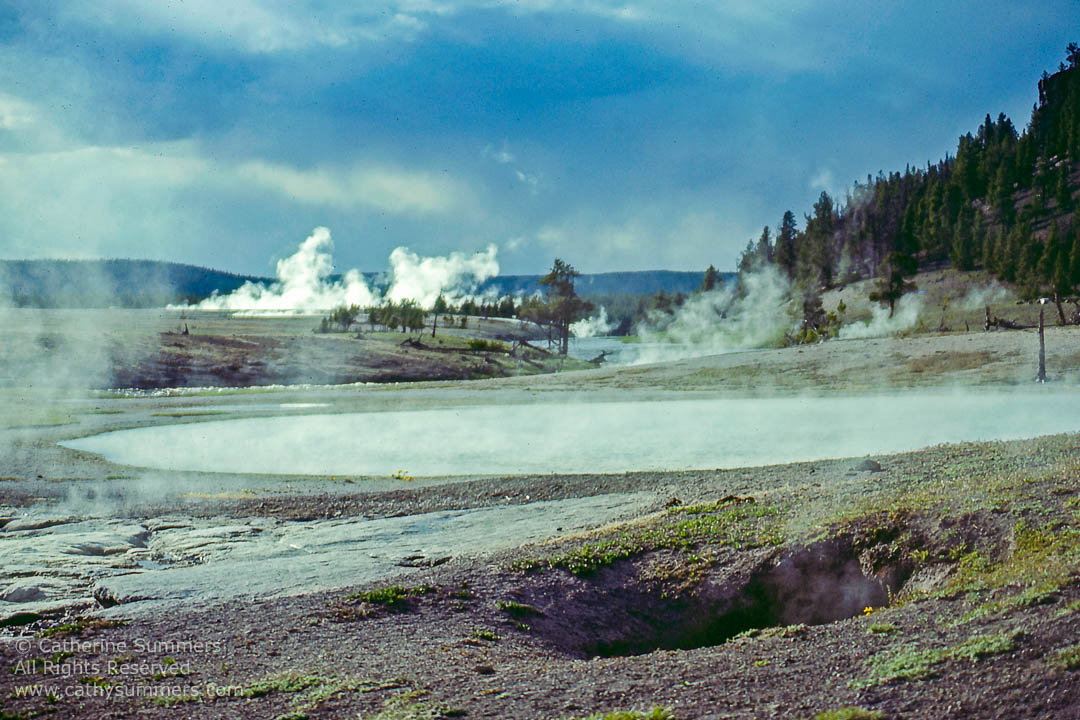 Firehole River Near Midway Geyser Basin in Ylleowstone National Park 1979_05_017: