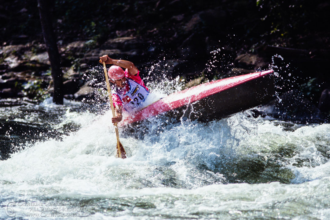 1988_Savage_WW_177: horizontal, Savage River, whitewater, wildwater, C-1, race, Pre-Worlds, C1