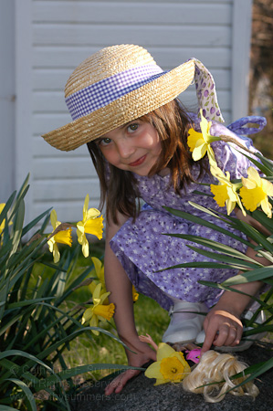 Elena in the Daffodils