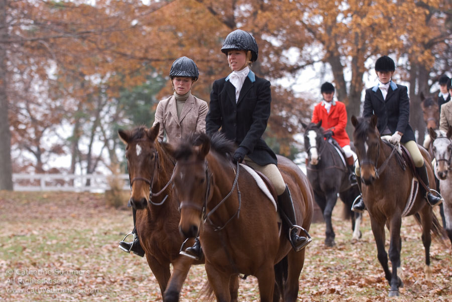 20071125_024: Farmington Hunt, Fox Hunting, Millington, Junior Hunt