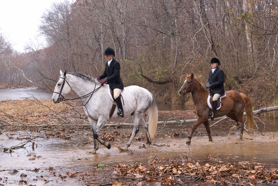 20071125_066: Farmington Hunt, Fox Hunting, Millington, Junior Hunt