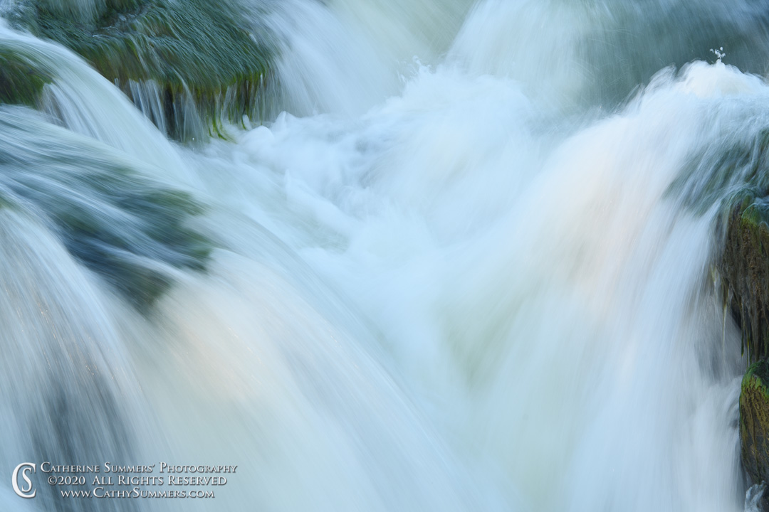 Low Water and Long Shutter Speed at Great Falls