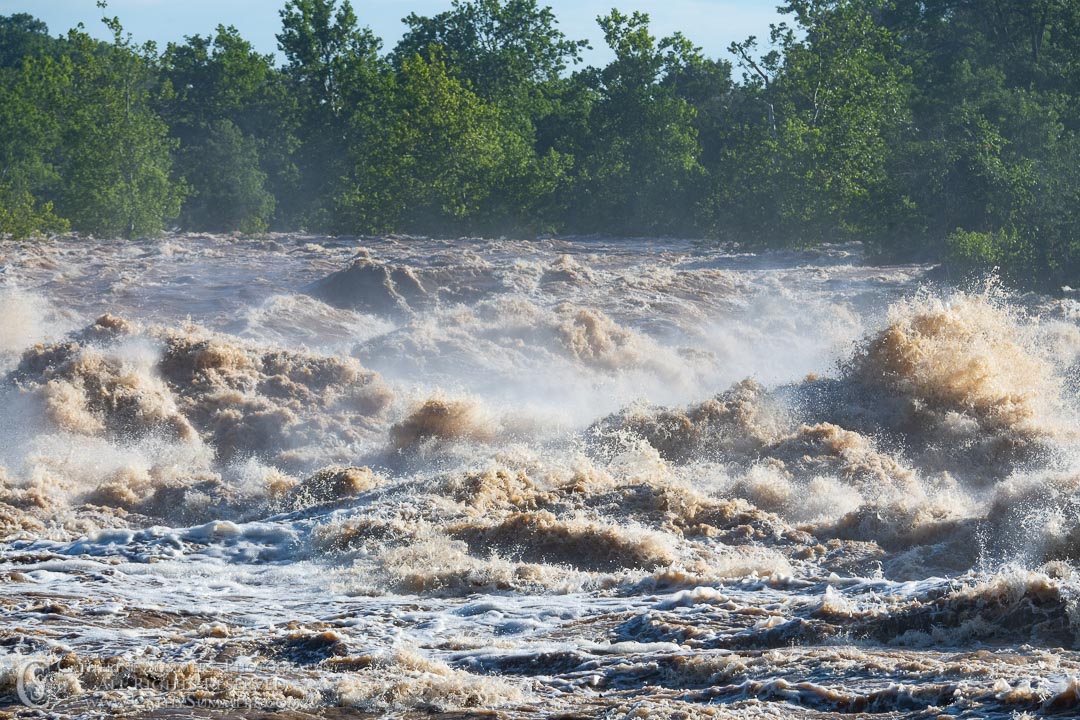 20180605_226: horizontal, Great Falls National Park, Potomac, flooding, Potomac River, landscape