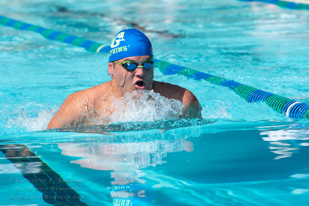 Breaststroke Swimmer - HDR Effect
