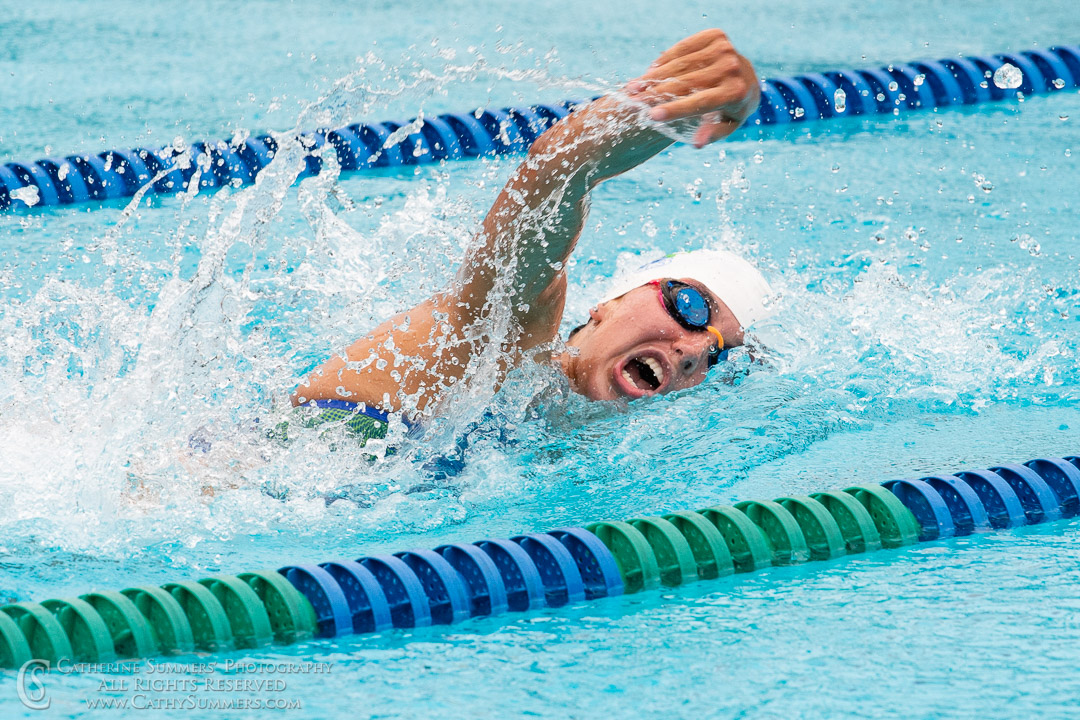 Freestyle Swimmer - HDR Effect