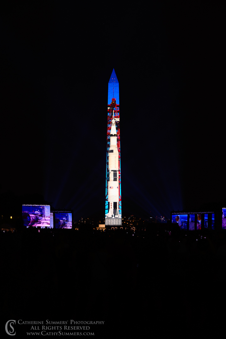 Apollo 11 Celebration - On the Launch Pad 20190720_623: vertical, Washington Monument, Apollo 11, Apollo 11 50th Anniversary