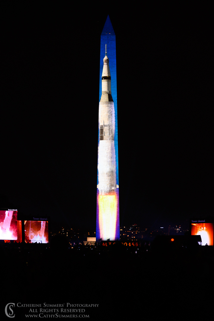 Apollo 11 Celebration - Liftoff 20190720_630: vertical, Washington Monument, Apollo 11, Apollo 11 50th Anniversary