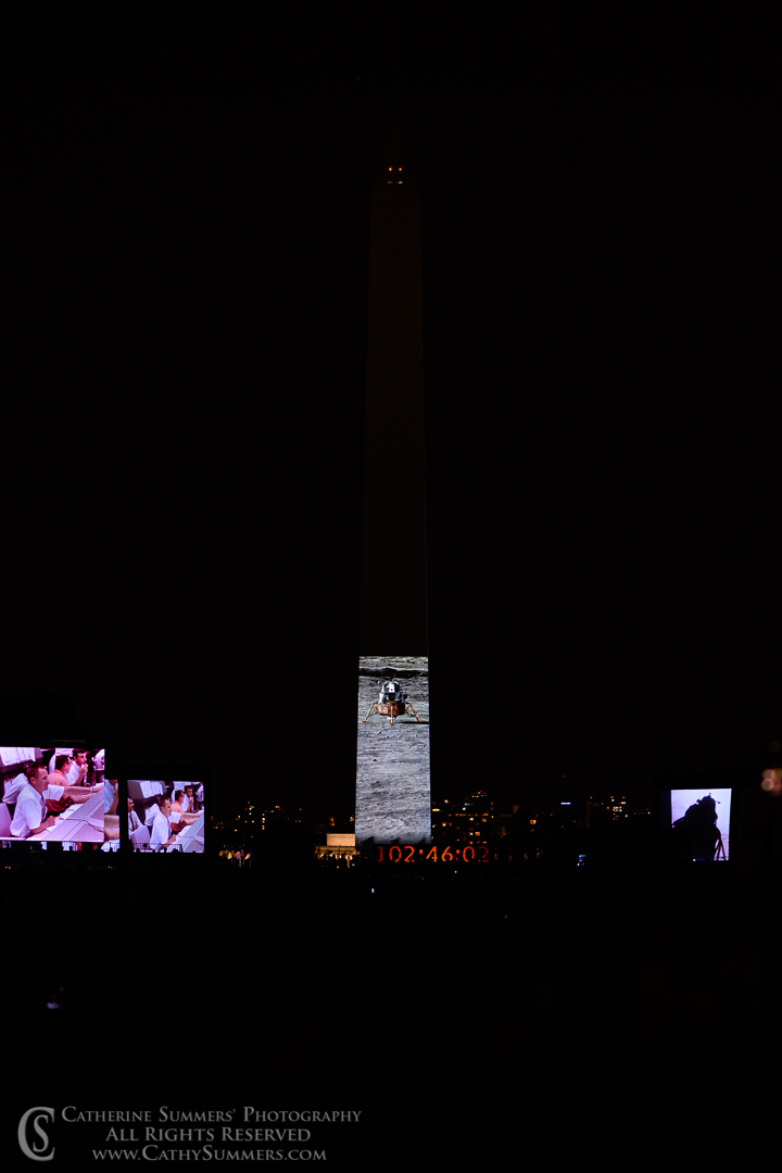 Apollo 11 Celebration -Tranquility Base 20190720_661: vertical, Washington Monument, Apollo 11, Apollo 11 50th Anniversary