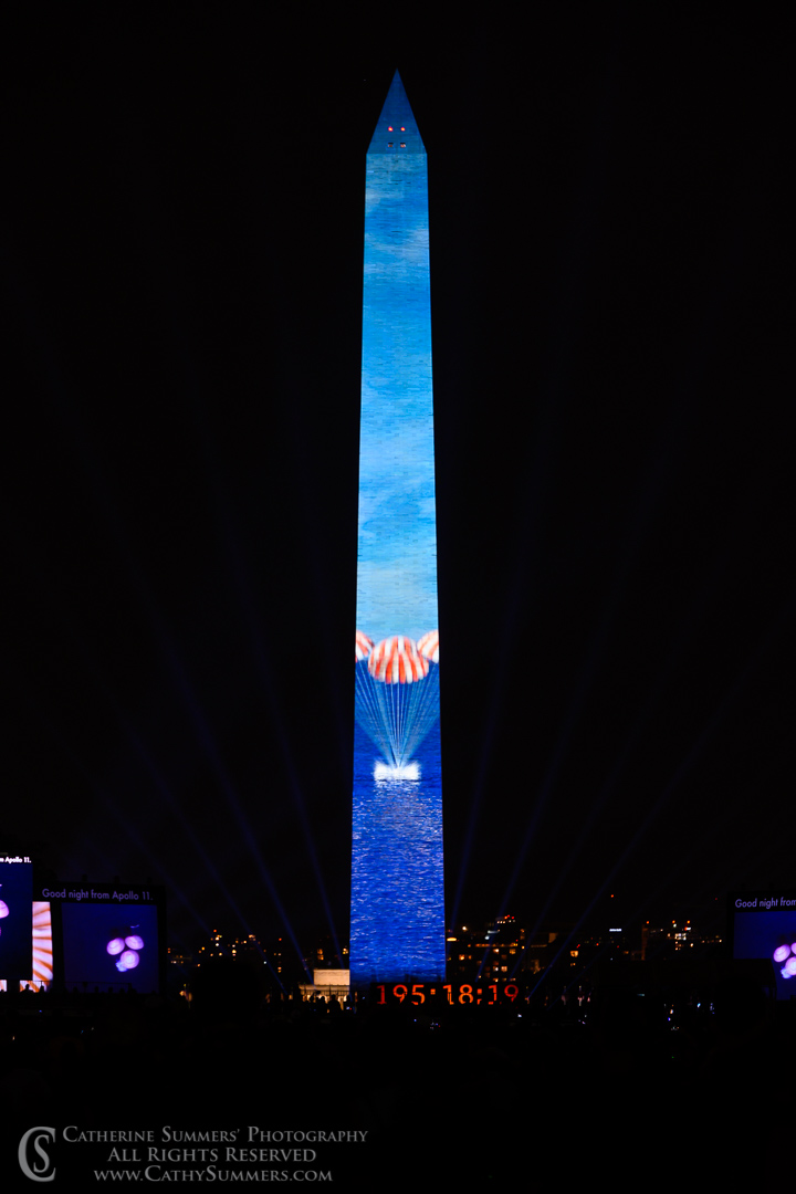 Apollo 11 Celebration - Splashdown 20190720_671: vertical, Washington Monument, Apollo 11, Apollo 11 50th Anniversary