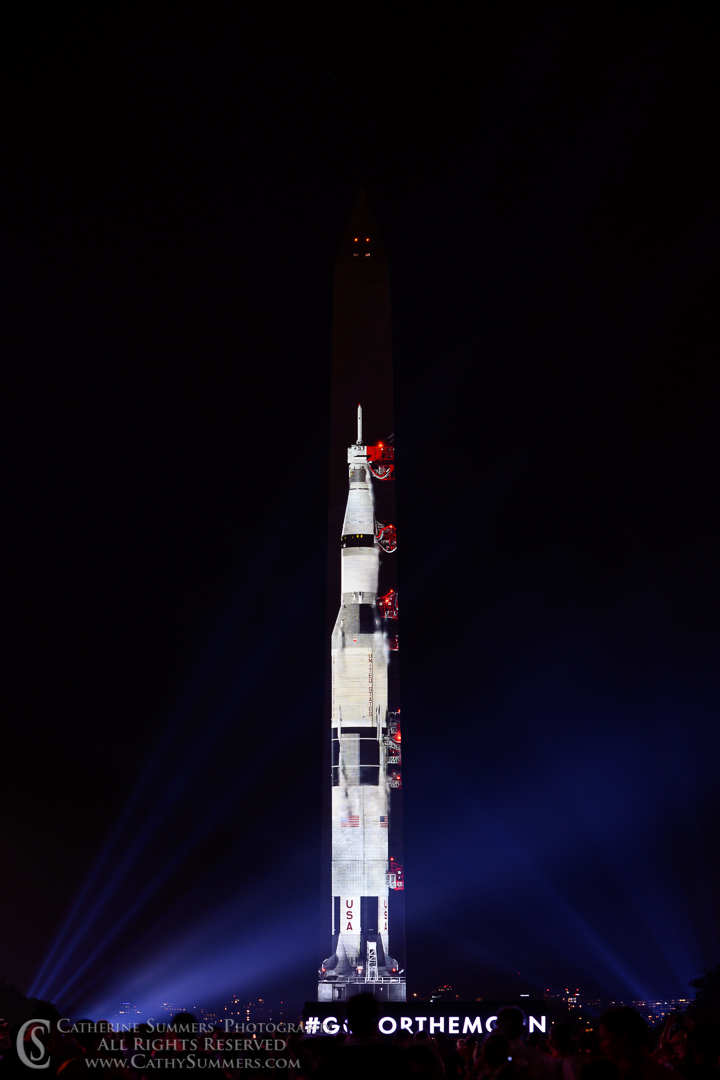 Apollo 11 Celebration - On the Launch Pad 20190720_674: vertical, Washington Monument, Apollo 11, Apollo 11 50th Anniversary