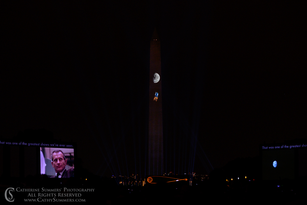 Apollo 11 Celebration - LEM & Command Module - Approaching the Moon 20190720_727: horizontal, Washington Monument, Apollo 11, Apollo 11 50th Anniversary, landscape