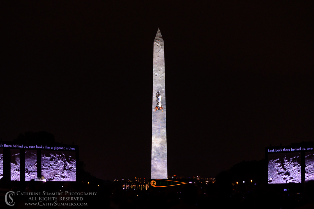 Apollo 11 Celebration - LEM & Command Module - Over the Moon 20190720_731: horizontal, Washington Monument, Apollo 11, Apollo 11 50th Anniversary, landscape