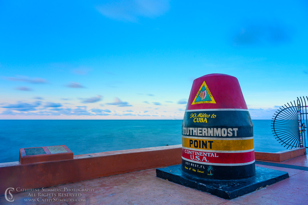 20190825_013: dawn, Key West, ocean, landscape, Southernmost Point