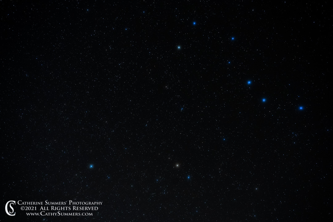Big Dipper and Polaris in the December Night Sky - AstorBlast filter