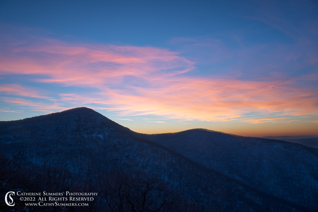 Winter Sunset at Hawksbill