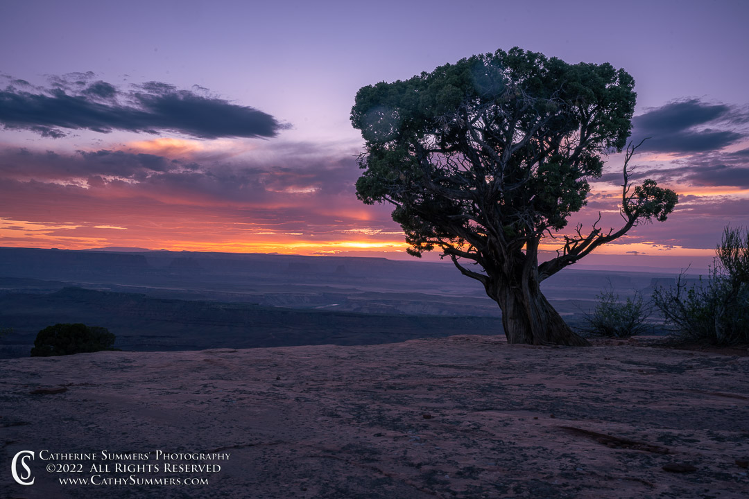 Fading Sunet in Canyonlands Natiional Park