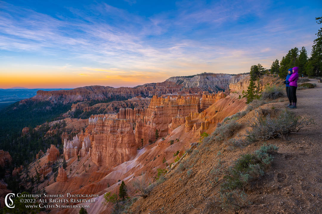 Watching the Sunrise in Bryce Canyon National Park