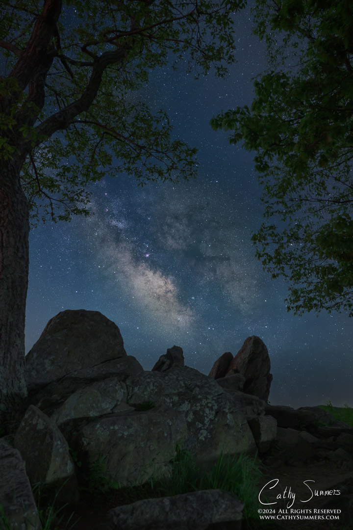Milky Way at Hazel Mountain Overlook