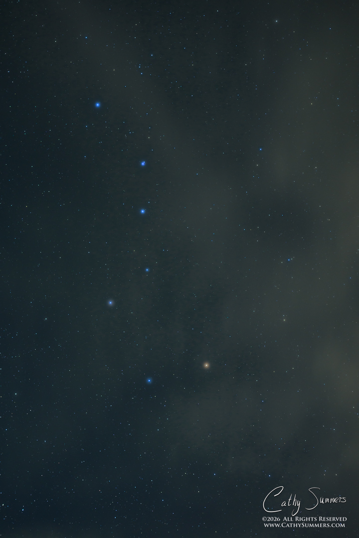 Big Dipper on a Hazy Spring Night