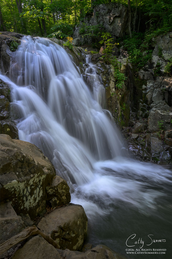 Rose River Falls on the Last Day of Spring - Composite Photo: Exposure Blend 