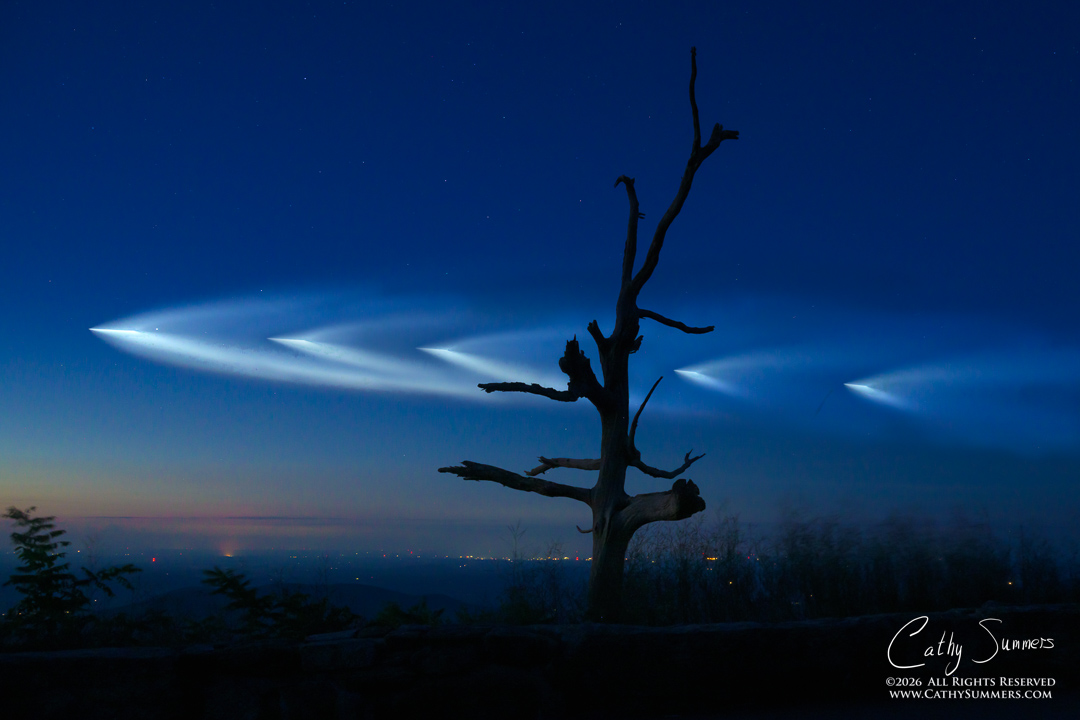 spacex rocket, launch, little devil stairs, , shenandoah national park