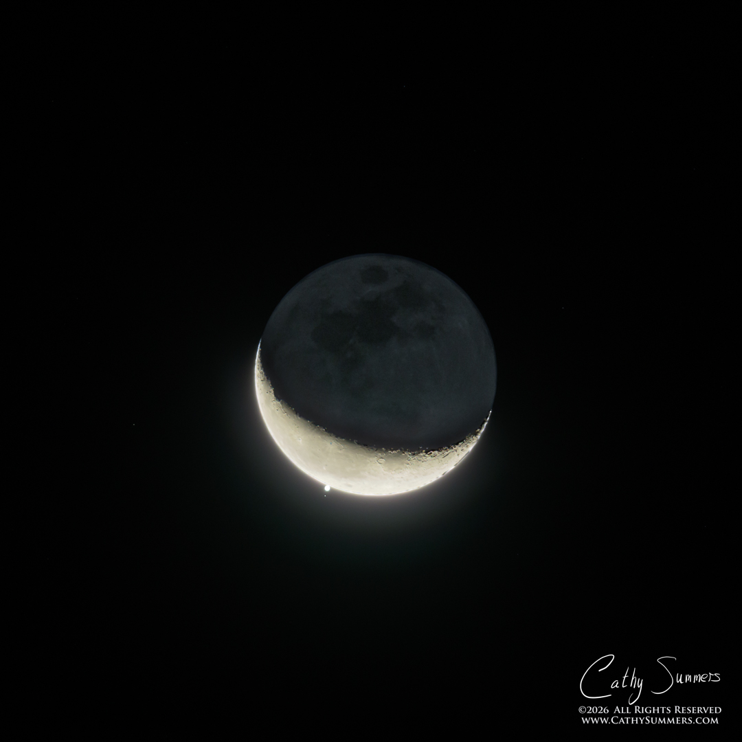 Jupiter Moon Occultation from Shenandoah National Park