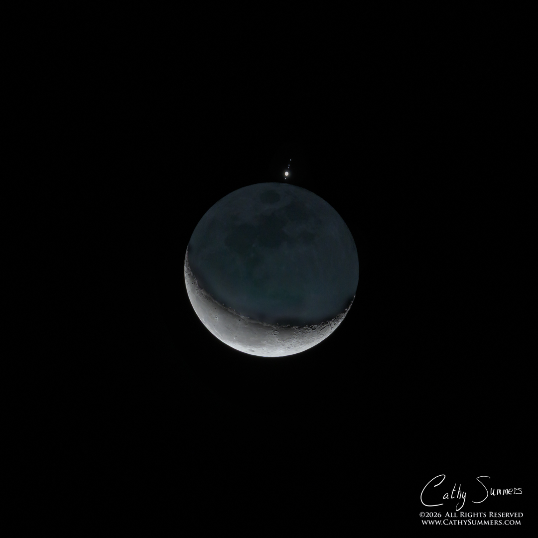 Jupiter Moon Occultation from Shenandoah National Park