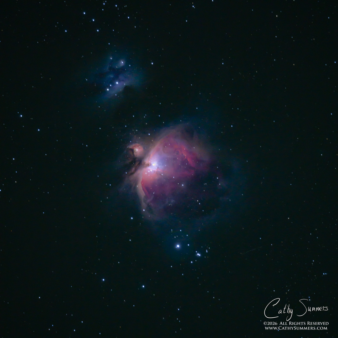 Orion Nebula (M42) - Tracked and Stacked
