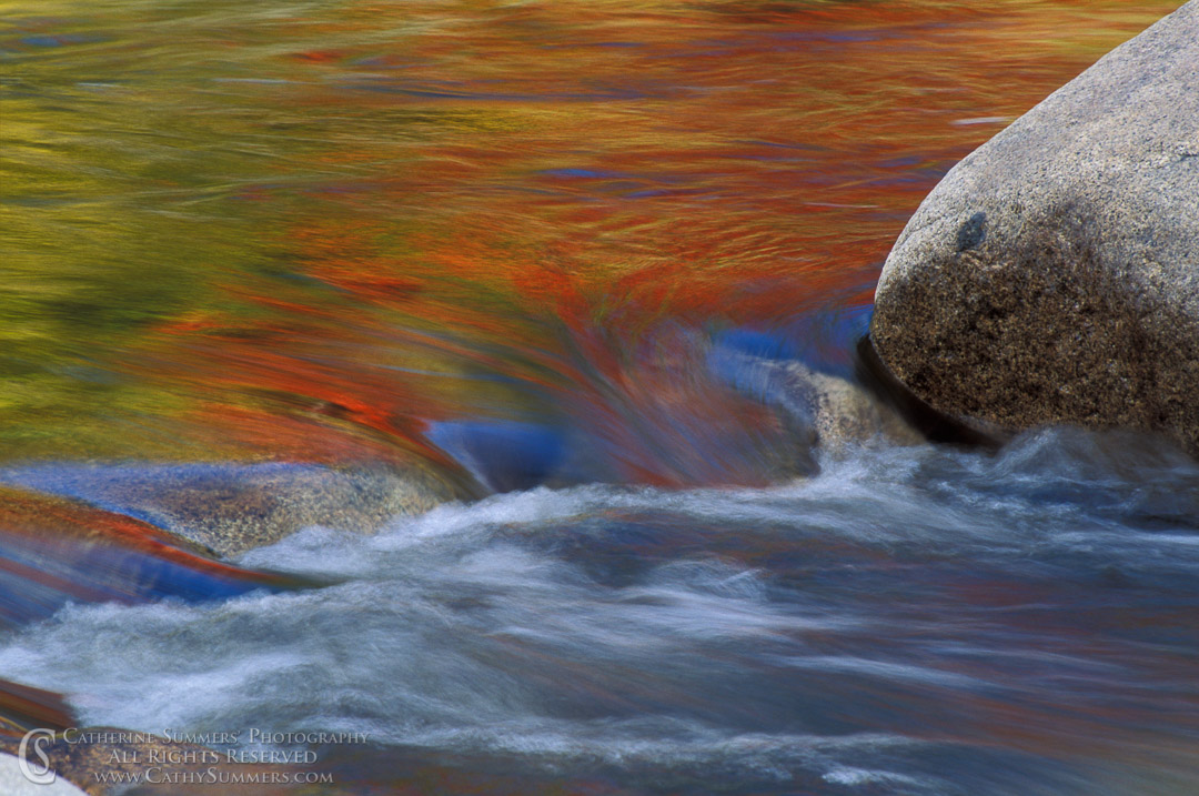 Fall Colors - Swift River Reflections #10: White Mountains, New Hampshire