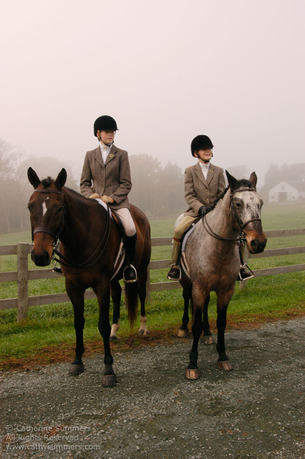 F2004_OH_13: Farmington Hunt, Fox Hunting, 2004, Jeannette Fellows, Taylor Fellows Wilkerson