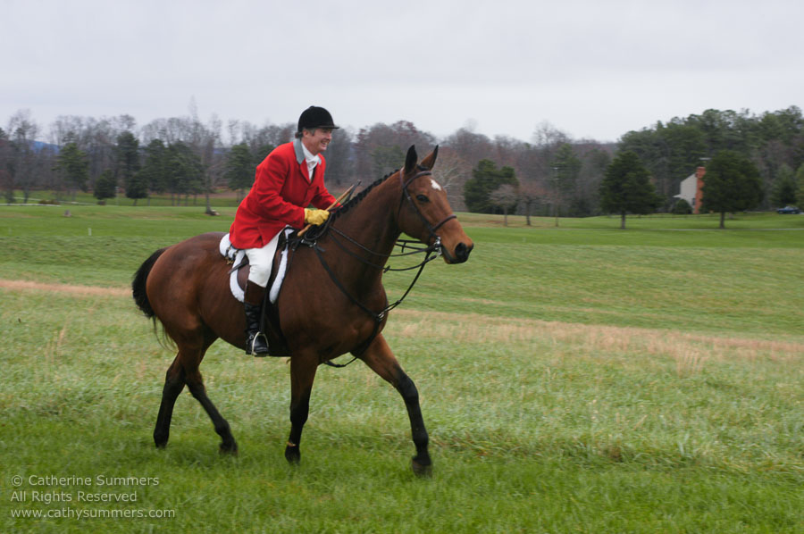 F2004_TH_06: Farmington Hunt, Fox Hunting, 2004, Bok Summers, Whipper-In