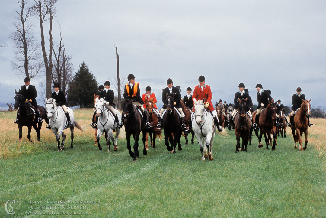 F2004_TH_14: Farmington Hunt, Fox Hunting, 2004, Kay Butterfield, Pat Butterfield
