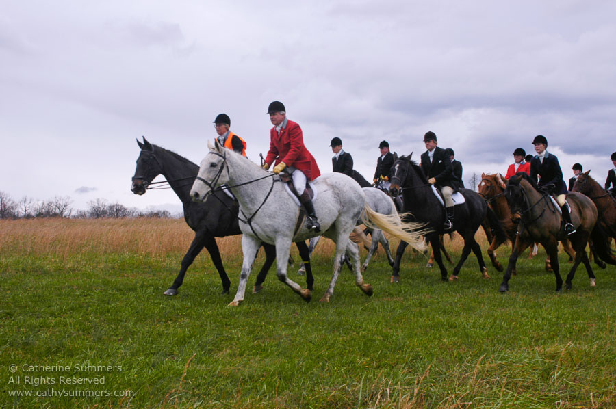 F2004_TH_15: Farmington Hunt, Fox Hunting, 2004, Kay Butterfield, Pat Butterfield