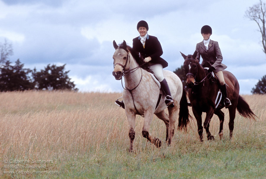 F2004_TH_24: Farmington Hunt, Fox Hunting, 2004, Muffin Barnes, Taylor Fellows Wilkerson